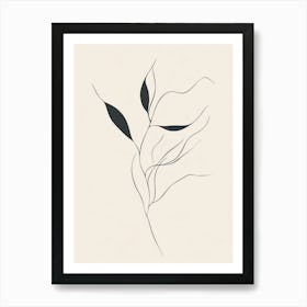 Leaf In The Wind 1 Art Print