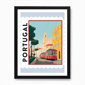 Portugal 2 Travel Stamp Poster Art Print