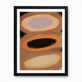 Rustic abstract 02 Art Print