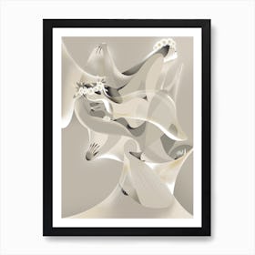 Veils Art Print