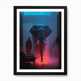 The Elephant In The Room 2 Art Print