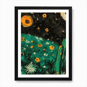 Cactus Garden 43 Art Print