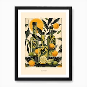 Olive Oil  Art Deco Poster Art Print