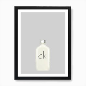 Calvin One, CK, Perfume, Fragrance, Fashion, Art, Home, Decor, Wall Print Art Print