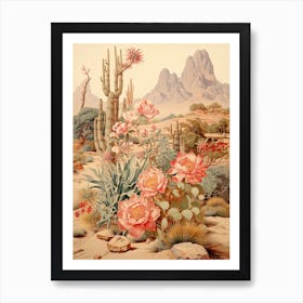 Chinese Fringe Flower Victorian Style 0 Art Print