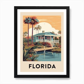 Vintage Travel Poster Florida 4 Art Print