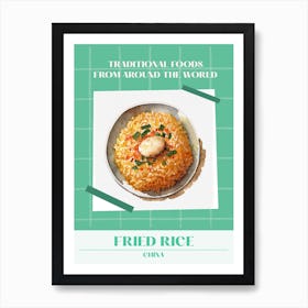 Fried Rice China 1 Foods Of The World Affiche