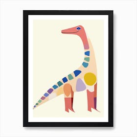 Nursery Dinosaur Art Elasmosaurus 2 Art Print