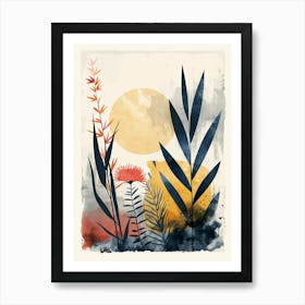 A Beautiful Illustration of Boho style 10 Art Print