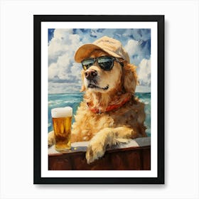 Whimsical Dogs 85 Art Print