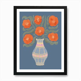 Flowers In A Vase Art Print