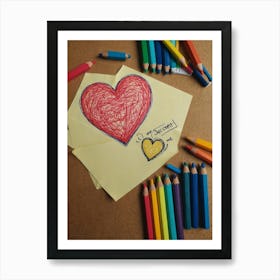 I Love You 1 Art Print