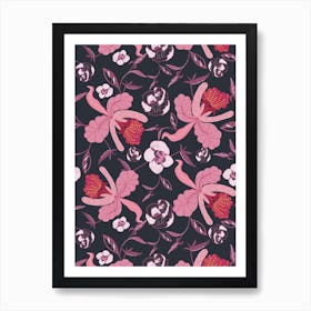 Elegant Floral Art Print