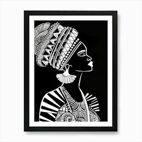 African Woman 162 Art Print