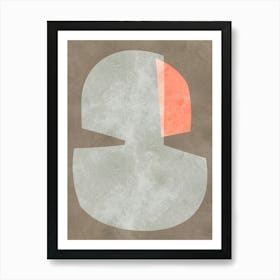 Contemporary forms 6 Art Print