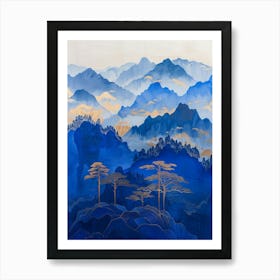 Blue Mountains 5 Art Print