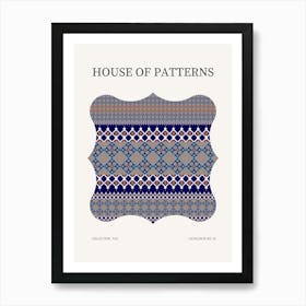 Tile Pattern Poster 10 Art Print