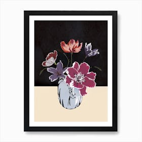 Flowers In A Vase Art Print