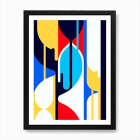 Abstract Time Art Print