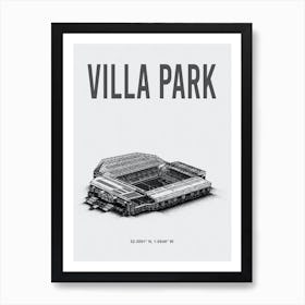 Villa Park Aston Villa Fc Stadium Art Print