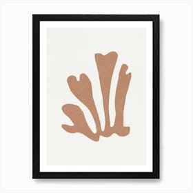 Abstract Plant- Tc01 Art Print