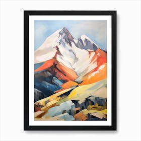 Pikes Peak Usa 2 Mountain Painting Poster