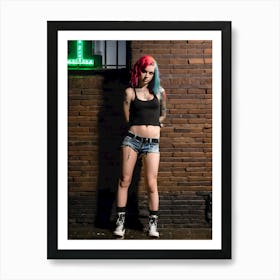 The Return Of Pretty Punk Girl ~Reimagined 40 Art Print