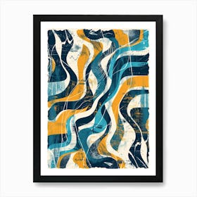 Abstract Painting 1552 Poster