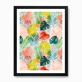 Tropical Garden Art Print