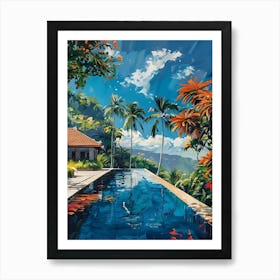 Bali Paradise Travel Poster Art Print