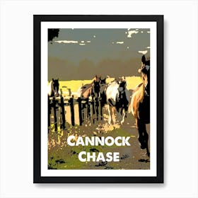Cannock Chase, AONB, Area of Outstanding Natural Beauty, National Park, Nature, Countryside, Wall Print, 1 Art Print