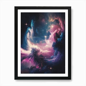 Space Nebula Art Print