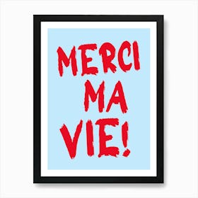 Mercie ma vie! Póster