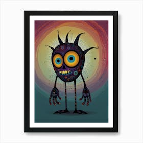 Monster Art Art Print