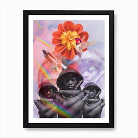 War X Peace Art Print