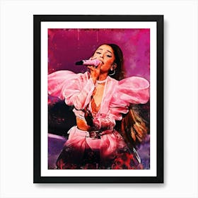 Ariana Grande 13 Art Print