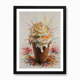 Ice Cream 16 Art Print