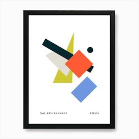 Bauhaus Exhibition Poster 1 Art Print