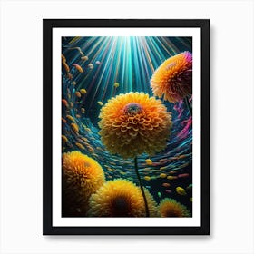 chrysanthemum ¹ Art Print