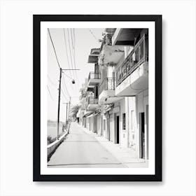 Kusadasi, Turkey, Photography In Black And White 2 Art Print