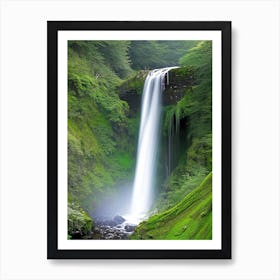 Henrhyd Falls, United Kingdom Majestic, Beautiful & Classic (1) Art Print