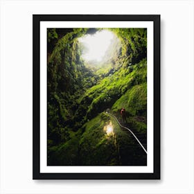 View From The Top Of A Mountain 3 Art Print