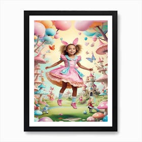 Alice In Wonderland Art Print