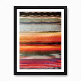 Traditional Blanket Pattern Art Print