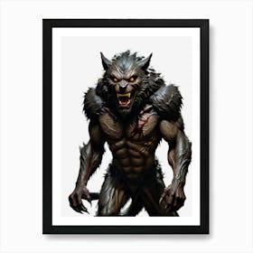 Werewolf in the DARK Art Print