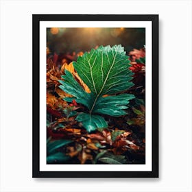 Autumn Leaves Art Print