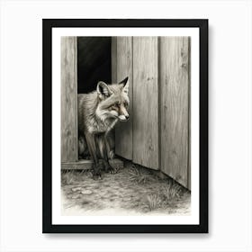 Red Fox Art Print