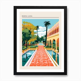 Maria Luisa Park Seville Spain 2 Art Print