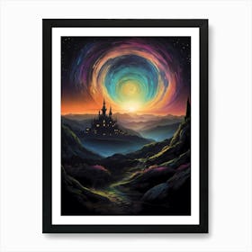 Castle In The Sky 2 Art Print