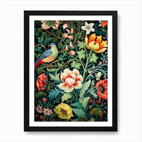 Floral Tapestry 3 Art Print